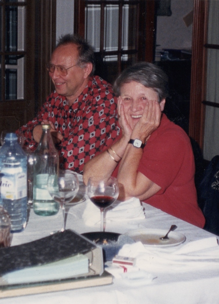 Sigmar Polke and Ninon Robelin. Pouilly-les-Nonains, France, 1979.