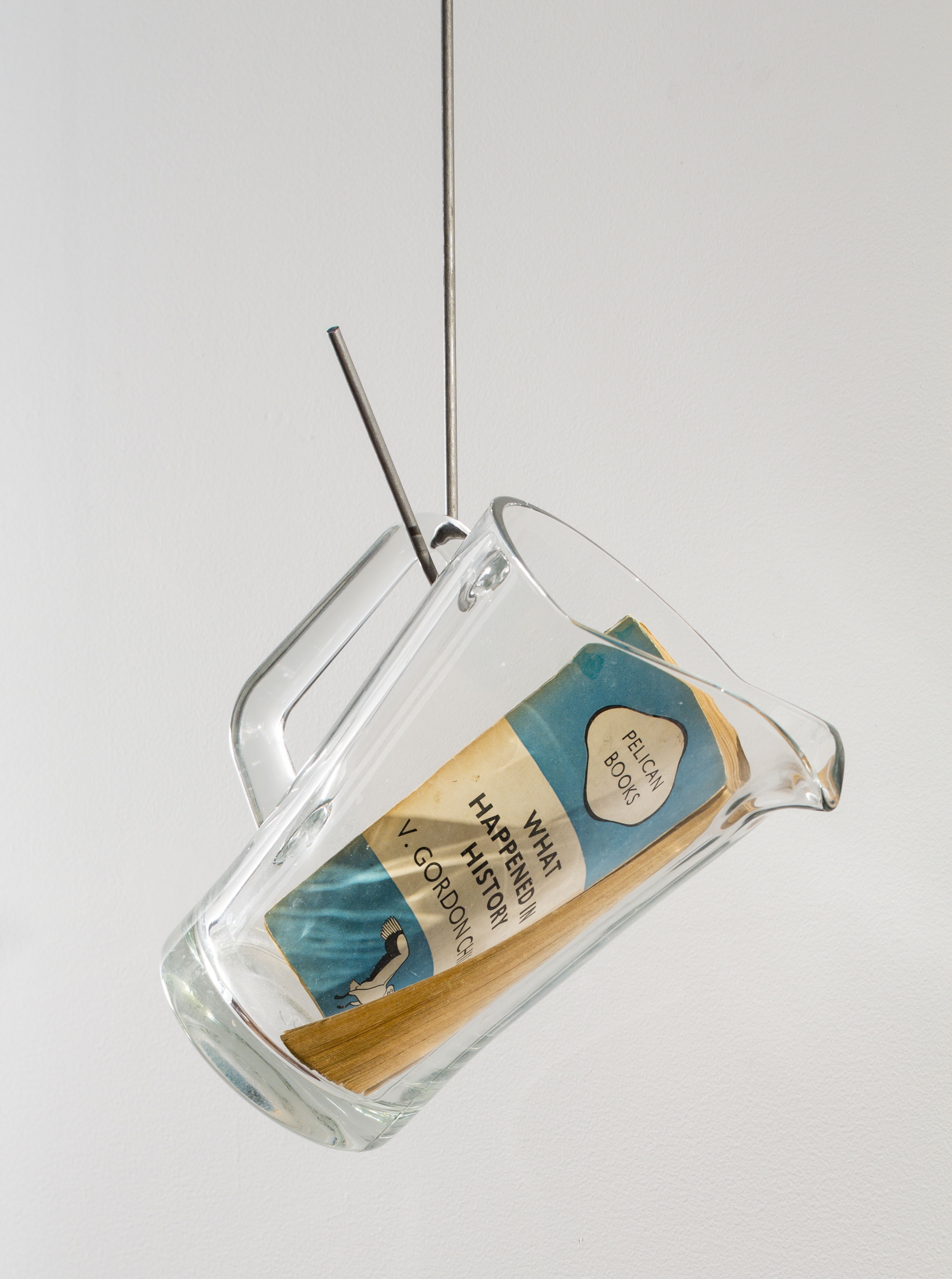 &amp;nbsp;

RICHARD WENTWORTH
&amp;nbsp;

Various Truths
2017
glass pitcher, book, and hook
48 x 9 x 8 inches
&amp;nbsp; (121.9 x 22.9 x 20.3 cm)
PF4775


Provenance:
the artist


Exhibited:
Peter Freeman, Inc., New York.&amp;nbsp;Richard Wentworth: Now and Then&amp;nbsp;(7 November &amp;ndash; 22 December 2017)

Peter Freeman, Inc., New York.&amp;nbsp;RHE: Jan Dibbets, Helen Mirra, Fiona Tan, Richard Wentworth&amp;nbsp;(8 &amp;ndash; 30 January 2021)